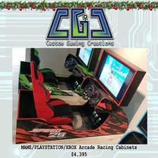 Racing Arcade Driving Simulator NEW works with MAME, PLAYSTATION, XBOX, LOGITECH picture
