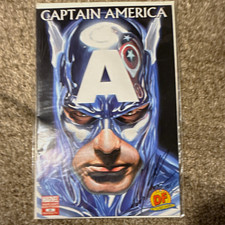 Marvel Comics Captain America #1 SINGED Dynamic Forces Exclusive Cover COA picture