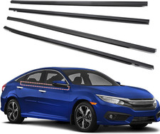 Car Window Weather Stripping Molding Trim Belt,Compatible with Honda Civic 2016- picture