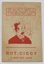 Vintage Hot-Ciggy Magic Gag – Novelty Trick / Dime‑Store Style picture
