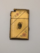 Vintage Marathon Slide-A-Lite Combination Cigarette Case and Petrol Lighter picture