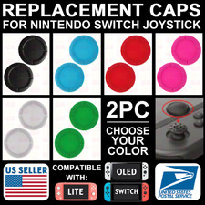 For Nintendo Switch/Lite/OLED Thumb Joy Con Analog Stick Grip Cap Rubber Cover picture