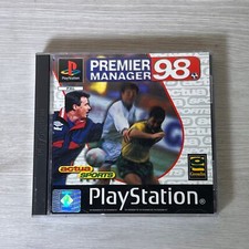 Premier Manager 98 for Playstation 1 PAL Version Complete picture