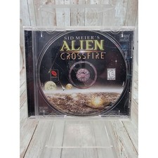 Sid Meier's Alien Crossfire (1999) PC CD ROM Computer Video Game, Sci Fi Fantasy picture
