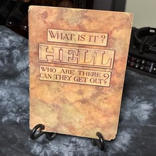 WATCHTOWER BOOKLET HELL WHAT IS IT? 1924 J F RUTHERFORD 64 pages picture