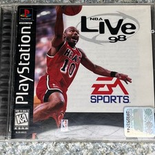 EA Sports NBA Live 98 Sony PlayStation PS1 VideoGame NTSC RetroBasketballClassic picture