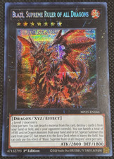 YuGiOh - Blaze, Supreme Ruler of all Dragons MP25-EN146 -  Secret Rare - NM/M picture
