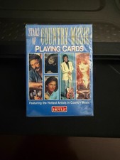 1995/1996 Featuring The Hottest Stars of Country Music Playing Cards Deck Sealed picture