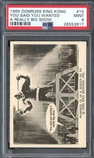 1965 Donruss King Kong #15 Really Big Show PSA 9 *DS16079 picture