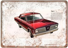 1966 Plymouth Valiant Vintage Auto Advertisement Retro Look Metal Sign AN1558 picture