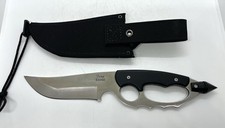 VINTAGE FURY 33092 KNIFE 440 STAINLESS COMBAT FIGHTING SURVIVAL w/ SHEATH picture