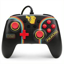 Pokemon Nintendo Switch Nintendo Switch Controller (Wired) Pikachu Arcade PowerA picture