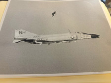 F-4 Phantom lot of 8 photographs 8X10 black and white. picture