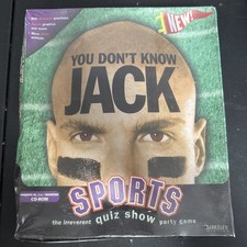 You Don't Know Jack Sports (Windows/Mac, 1996) Vintage Collectors Cd-rom Sealed picture
