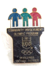 VTG UPS Worldwide Olympic Partner Community Involvement Olympic Program Pin picture