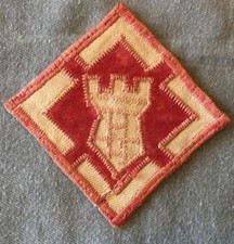 Vietnam War Theater Made US Army 20th Engineer Brigade Patch Vietnamese made SSI picture