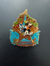 Disney 2002 Splash Mountain Pin Slider Mickey Donald Goofy Pluto Retired picture