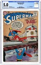 Superman #123 CGC 5.0 1958 0285772007 1st app. 'Super-Girl' picture