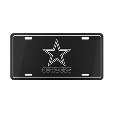 Dallas Cowboys License Plate Auto Car Tag Metal Aluminum (Vanity Plate) picture
