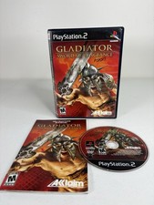 PS2 Gladiator Sword of Vengeance Sony PlayStation 2, 2003 Complete in Box CIB picture