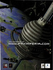 THQ Pax Imperia PC Mac Video Game Ad Print Vintage Magazine 8.5x11 1996 picture