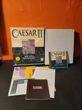 Sierra Games Caesar II 2 Buil A City Empire Big Box (MS DOS CD, 1995) picture