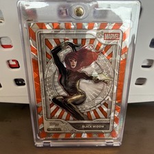 2026 Topps Mint Marvel Black Widow Orange #/25 picture