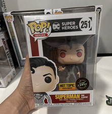 Funko Pop Heroes DC Super Heroes Superman Flashpoint #251 Hot Topic Chase picture