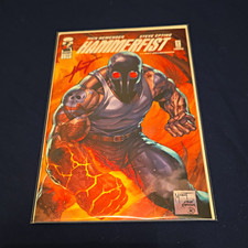 Image Comics Hammerfist #1 Signed by Marat Mychaels Comic Book picture