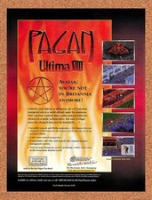 1994 Ultima VIII Pagan PC Original Advertisement / Retro Promo v1 picture