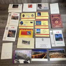 China Tourism Postcard & Booklet Mega Lot 20+ Sets 100% COMPLETE 1980s-90s picture