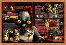 1999 Oddworld Abe's Exodus Terminal 1 & 2 Original Advertisement / Promo vr3 picture