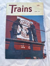 Trains Magazine June 1946 Railroad Kalmbach Publishing See Pics Vintage picture