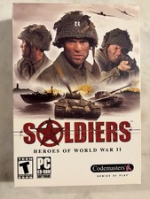 Soldiers: Heroes of World War II (PC, 2004) SEALED picture