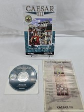 Caesar III (PC, 1998, Game Disc, Manual, Reference Card, NO BOX) picture