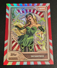 Enchantress 2026 Topps Mint Marvel Red Foil #'d /5 - Bronze - #24 picture