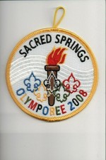 2008 Sacred Springs Olymporee patch picture