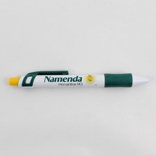 Namenda Memantine HCl Promotional Pen Pharmaceutical Ad Black Ink picture