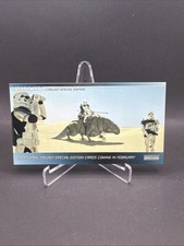 1996 Topps The Star Wars Trilogy Special Edition Promo Card P1 picture