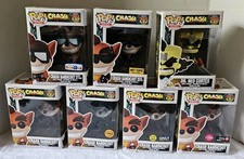 Funko Pop Games Crash Bandicoot Complete Set Of 7 With Exclusives #273-#276 picture