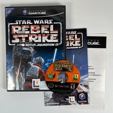 Star Wars Rogue Squadron III Rebel Strike Nintendo GameCube Complete w/ Manual picture