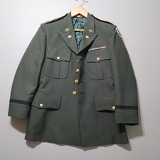 Vtg US ARMY UNIFORM JACKET COAT 97th Army Reserve Command Officer 40 Short picture