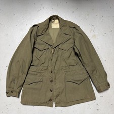 Vintage 1950s M-1950 Field Jacket Without Liner Army Korea War Combat S-Reg EUC picture