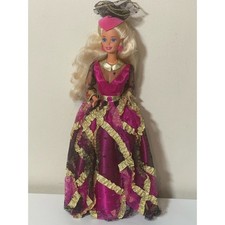 Mattel 1993 Exclusive Limited Edition Royal Invitation Barbie Doll Spiegel USED picture