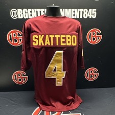 Cam Skattebo Autographed New York Giants Arizona State Signed Jersey JSA COA picture