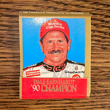 NASCAR Winston Cup Series 25th Anniversary Dale Earnhardt ’90 Champion Matchbook picture