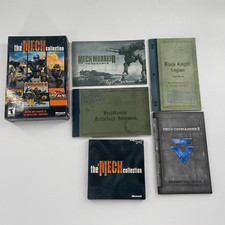 The Mech Collection Mechwarrior 1 2 Black Knight Complete CIB PC Box Windows picture