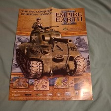 Empire Earth II Game Complete with 2 discs Box, manual and poster for PC CD-Rom picture
