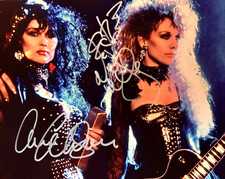HEART Signed [Ann & Nancy Wilson] 8x10