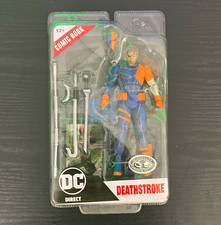 DC Direct Deathstroke Figure 1:10 DC Comic Book Heroes Plastic Blue Orange NIB picture